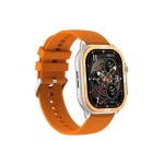 Blisbond Robin AMOLED Display Bluetooth Calling Smart Watch (Body Color: Orange)