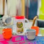 800ml Food Grade Picnic Jug &amp; 4 Piece Cup Set